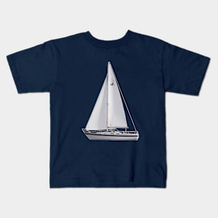 Sailboat HR29 Kids T-Shirt